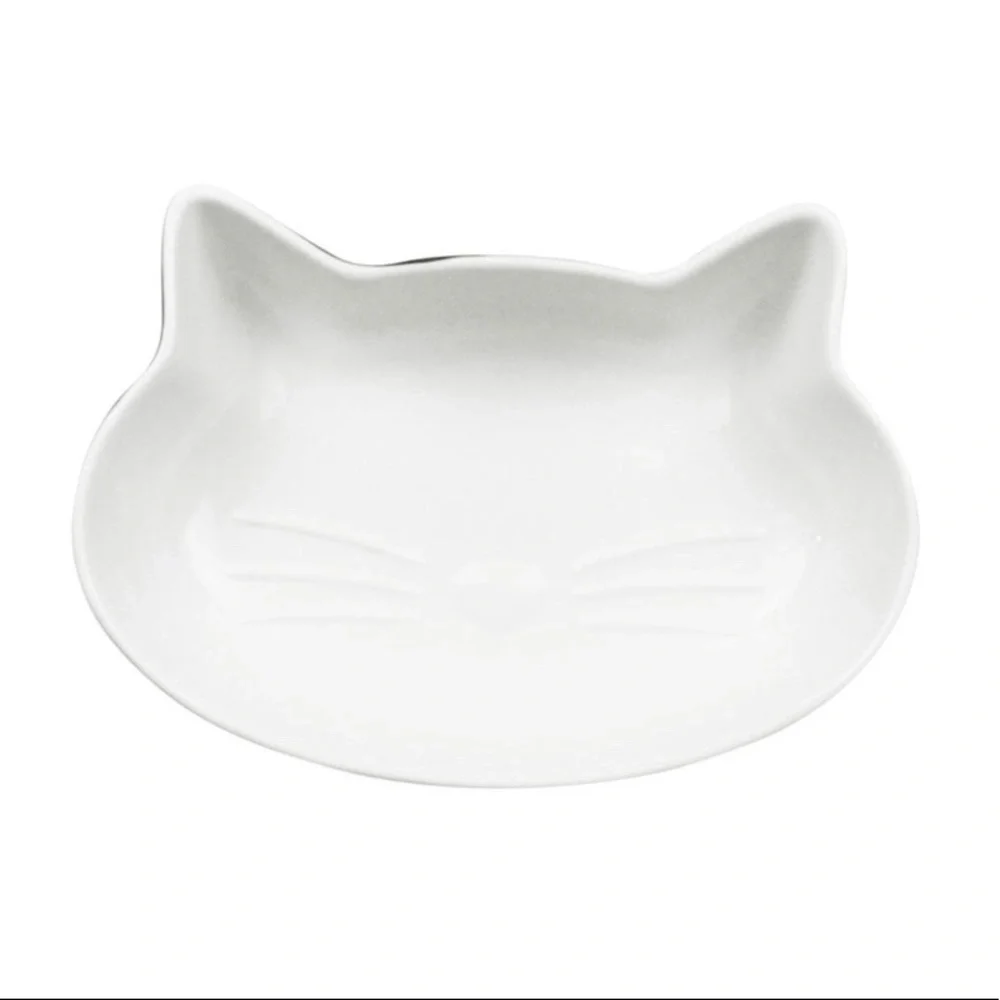 BeOneBreed, Cool Bowl - Cat Face (Antibacterial Properties To Keep Water Fresh)